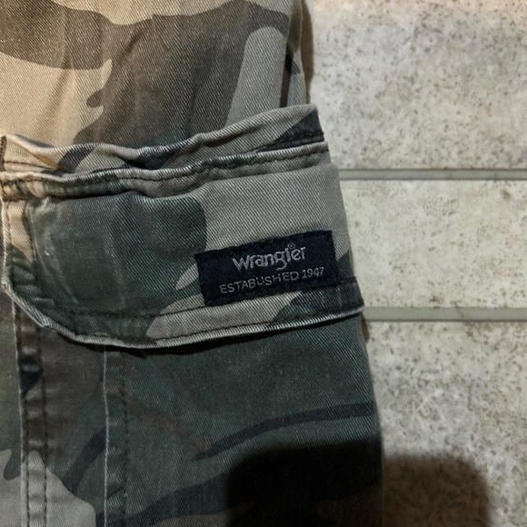 Vintage real tree cargo Pants Wrangler relaxed fit 36/32 - Picture 3 of 6
